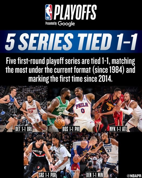 首轮5组1-1平局创1984年赛制以来新高