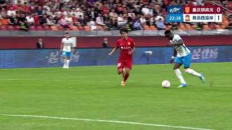 四连胜终结：重庆铜梁龙1-1西海岸，杜月徵头槌救主