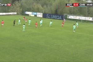 意大利杯U15国足遭反击绝杀 0-1负奥地利小组垫底